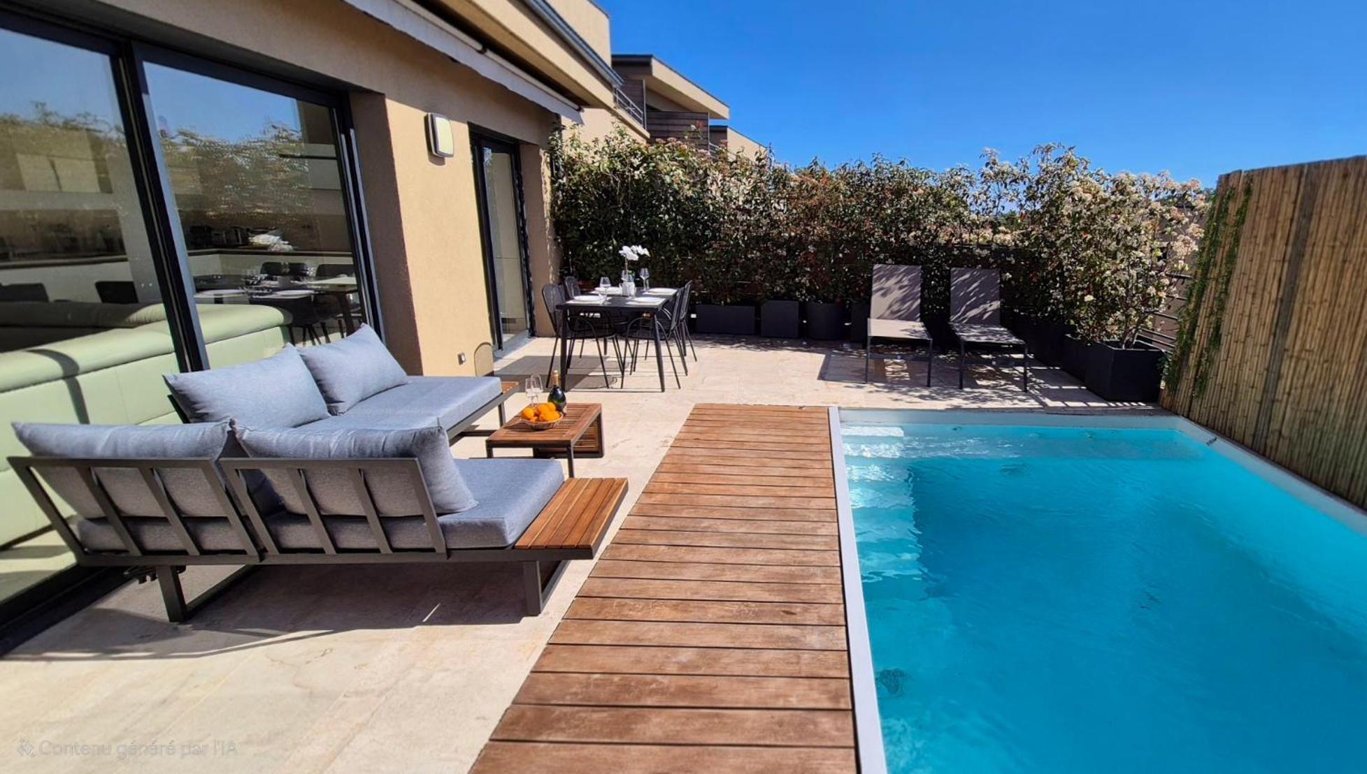Villa Moderne De Standing Avec Piscine Privee A 400M De La Plage - 4 Chambres Conca Buitenkant foto